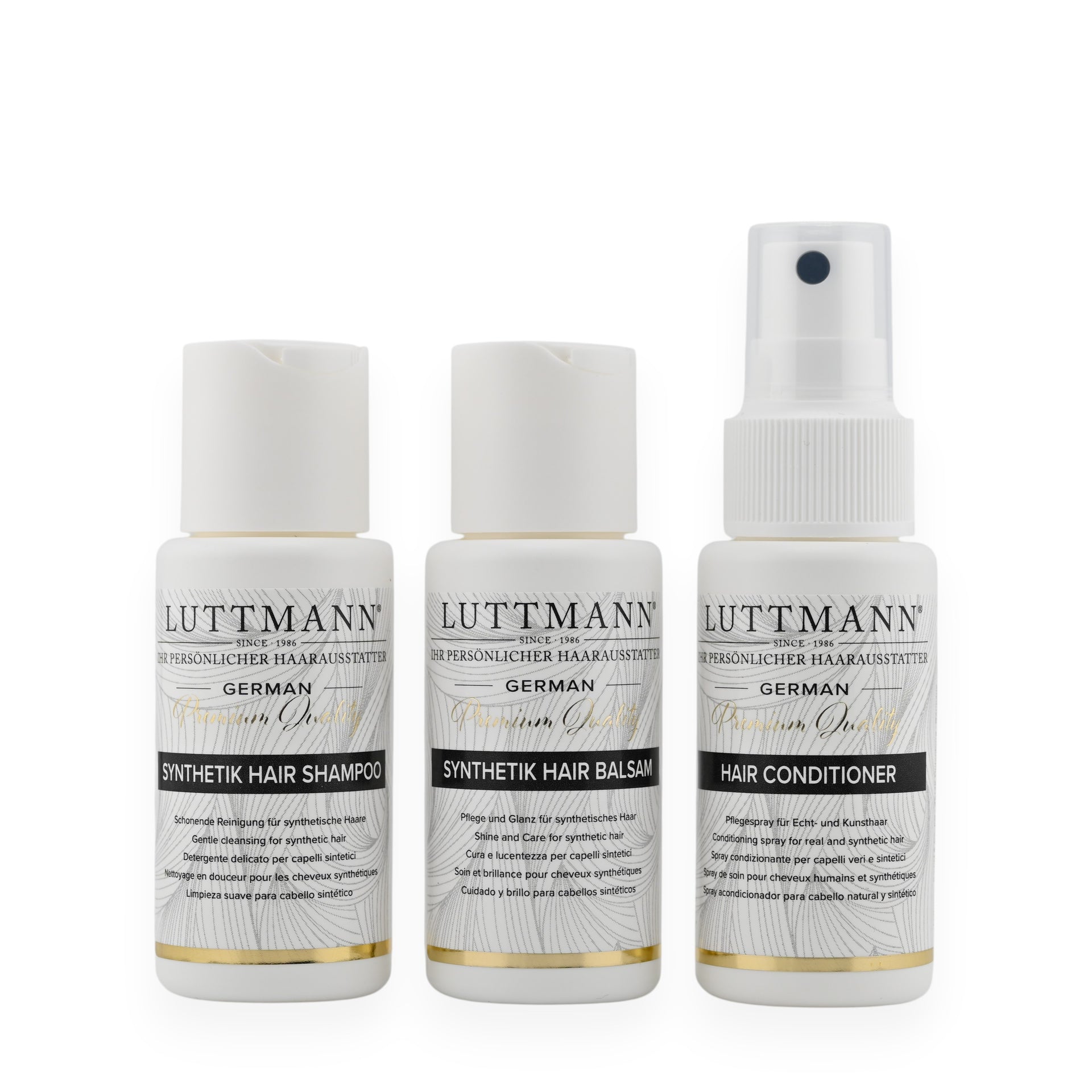 LUTTMANN® Synthetik Hair Travel-Pflegeset II