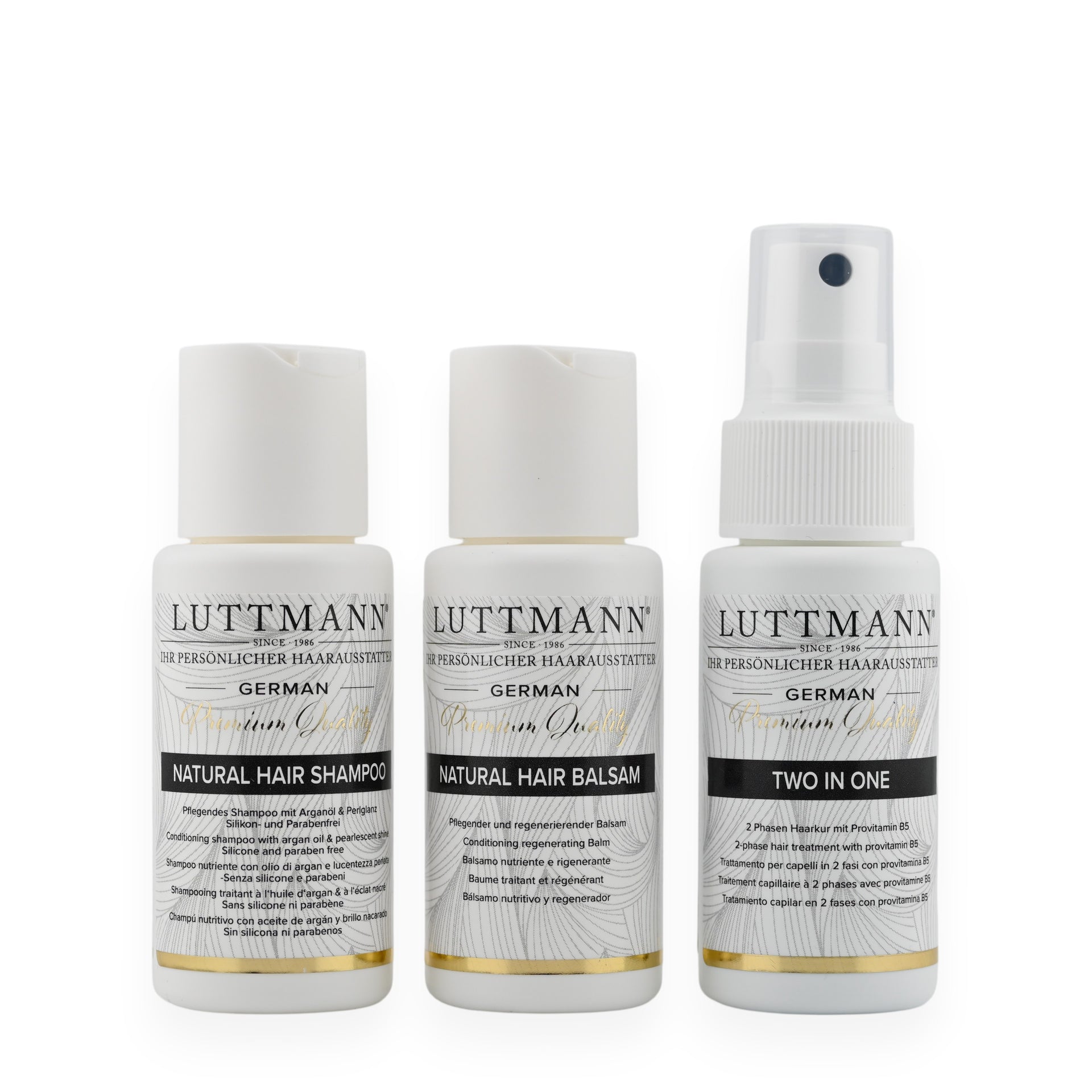 LUTTMANN® Natural Hair Travel-Pflegeset II